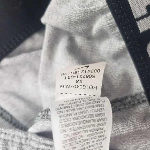 NIKE GOLD DOT LOGO GREY FULL LENGTH LEGGINGS WOMEN'S SIZE X-SMALL - Picture 8 of 10